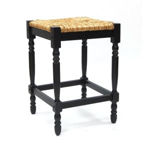 Carolina Classics Frederick 24&quot Counter Stool in Black