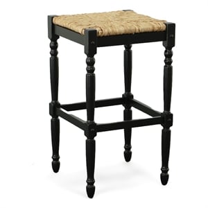 Carolina Classics Frederick 29&quot Bar stool in Black
