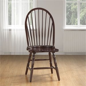 Carolina Classics Winslow Windsor Chair in Espresso