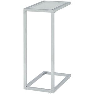 Carolina Classics Reid TV Table in Chrome