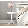 Carolina Classics Gilda Side Table in Antique Ivory