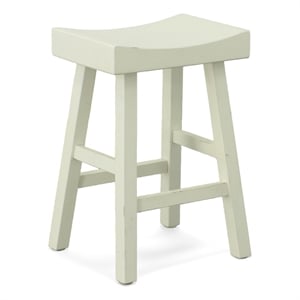 Carolina Classics Colborn 25&quot Counter Stool Antique White