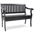 Carolina Classics Veranda Storage Bench Antique Black