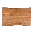 Carolina Classics Seti Live Edge Dining Table in Natural and Black