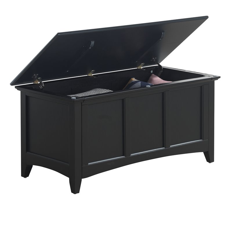 Carolina Classics Aura Storage Chest in Antique Black