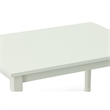 Carolina Classics Draven Farmhouse Wood Dining Table in White