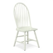 Carolina Classics Windsor Wood Dining Chair in Pure White