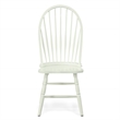 Carolina Classics Windsor Wood Dining Chair in Pure White