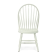 Carolina Classics Windsor Wood Dining Chair in Pure White