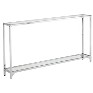 Carolina Classics Graydon Chrome Slim Console in Chrome