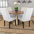 Carolina Classics Gio 54 In Pedestal Dining Table in Elm/Gold