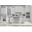 Carolina Classics Mason Adjustable Stool in Whitewash
