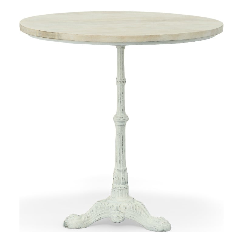 Carolina Classics Velio Bistro Table in Whitewash