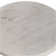 Carolina Classics Justin Adjustable Stool in Whitewash
