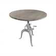 Carolina Classics Bentley Adjustable Crank Table in Whitewash