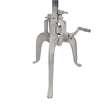 Carolina Classics Bentley Adjustable Crank Table in Whitewash