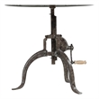 Carolina Classics Riley Adjustable Height Wood Coffee Table in Brown