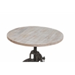 Carolina Classics Riley Adjustable Height Wood Coffee Table in Brown