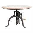 Carolina Classics Riley Adjustable Height Wood Coffee Table in Brown