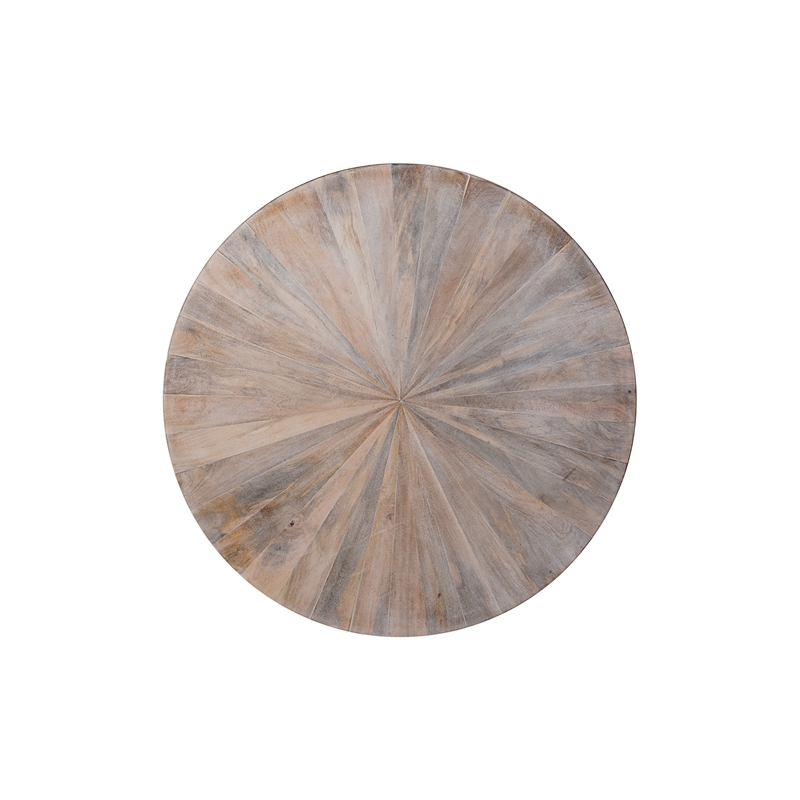 Chelsea Round Coffee Table - Whitewash
