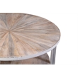 Chelsea Round Coffee Table - Whitewash