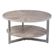 Chelsea Round Coffee Table - Whitewash