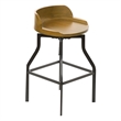 Marais Adjustable Barstool - Harvest Oak/Black