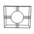 Marshall Console Table - Black Marble - Black