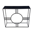 Marshall Console Table - Black Marble - Black