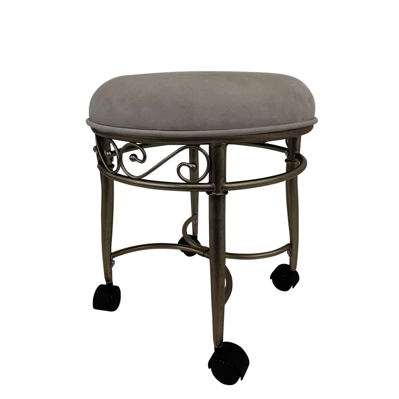 Victorian Vanity Stool - Bronze