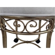 Victorian Vanity Stool - Bronze