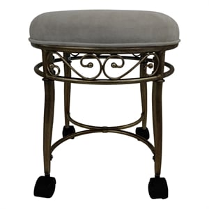 Victorian Vanity Stool - Bronze