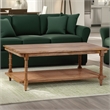 Carolina Chesterfield Wood & Cane Coffee Table in Natural