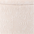 Carolina Handwoven Hermes Solid Fabric Storage Ottoman