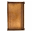 Carolina Chair & Table Rectangular Mango Wood Side Table in Chestnut