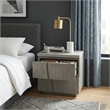 Carolina Chair & Table Largo Accent Table with Concrete Top in Gray