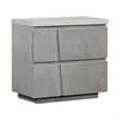Carolina Chair & Table Largo Accent Table with Concrete Top in Gray