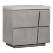 Carolina Chair & Table Largo Accent Table with Concrete Top in White