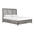 Carolina Chair & Table Largo Acacia Headboard in Gray