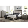 Carolina Chair & Table Largo Acacia Headboard in Gray