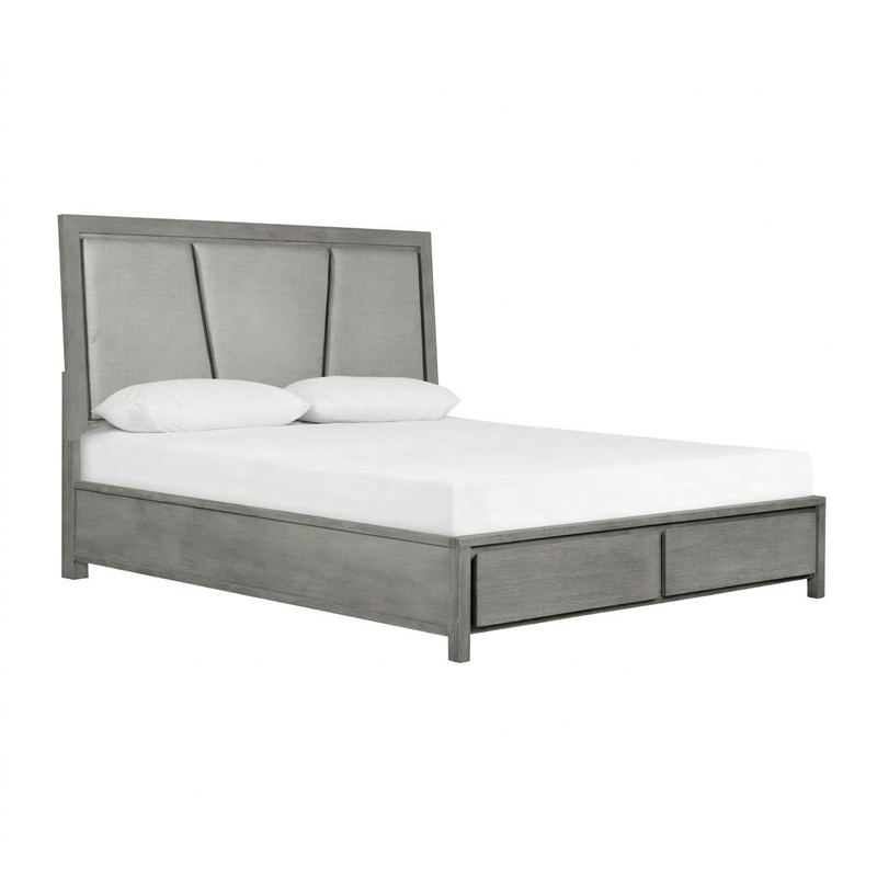 Carolina Chair & Table Largo Acacia Headboard in Gray