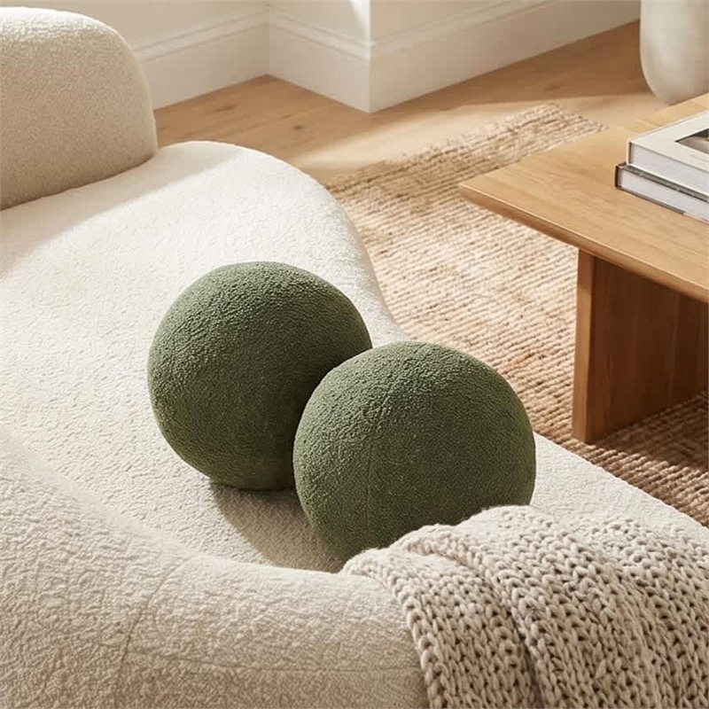 Carolina Chair & Table Lille Decor Pillow in Olive (Set of 2)