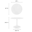 Modway Lippa 39.5