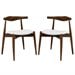 Dark Walnut and Whit