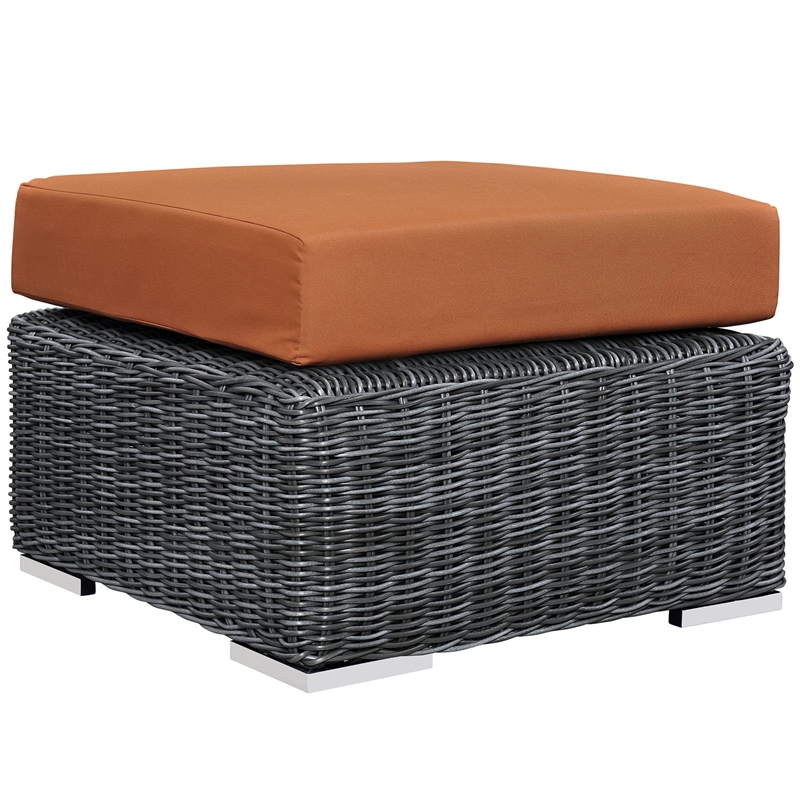 Modway Summon 3 Piece Patio Sofa Set in Canvas Tuscan
