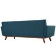 Modway Engage Modern Fabric 2-Piece Sofa Set with Armchairs in Azure Blue