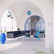 Modway Harmony 7-Piece Outdoor Patio Aluminum Sectional Sofa Set in White/Navy