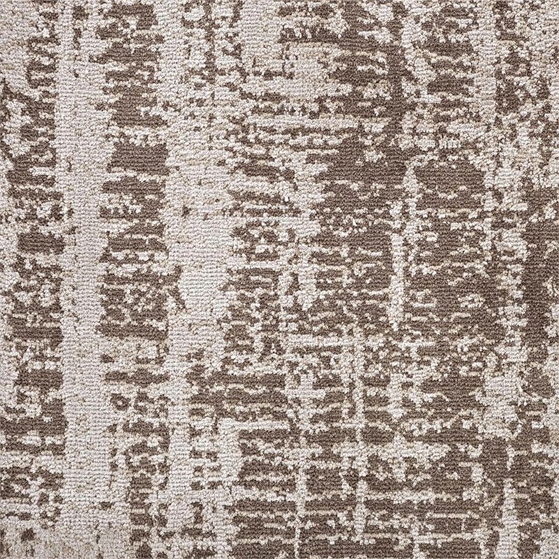 modway darja modern 5' x 8' area rug in tan