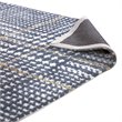 Modway Kaja 5' x 8' Area Rug in Ivory and Cadet Blue