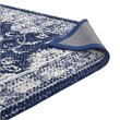 Modway Kazia Medallion 5' x 8' Area Rug in Blue and Ivory